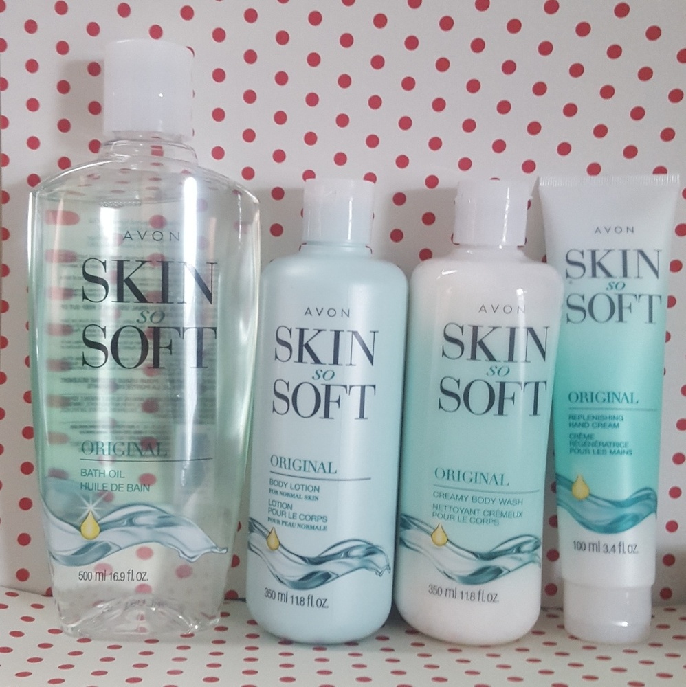 4 piece gift set skin so soft